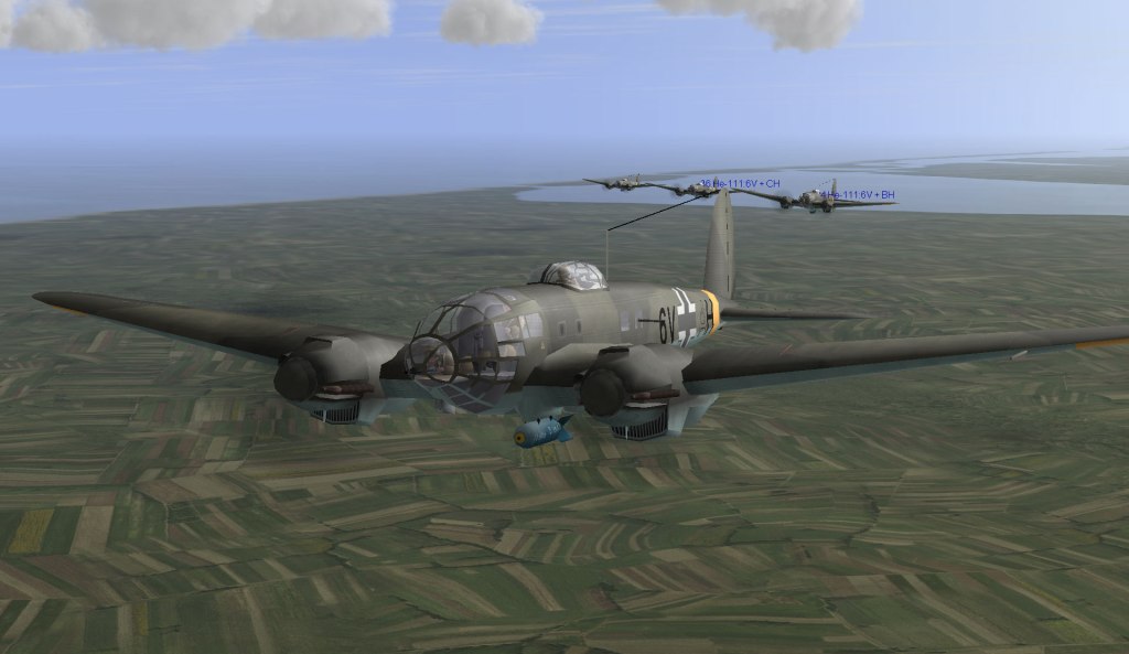New Heinkel bombers from IL-2 1946 4.13.1 patch