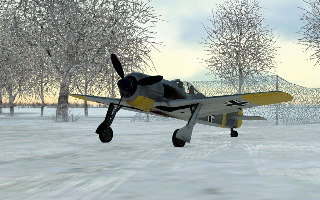 FW190 flight model&nbsp;progress