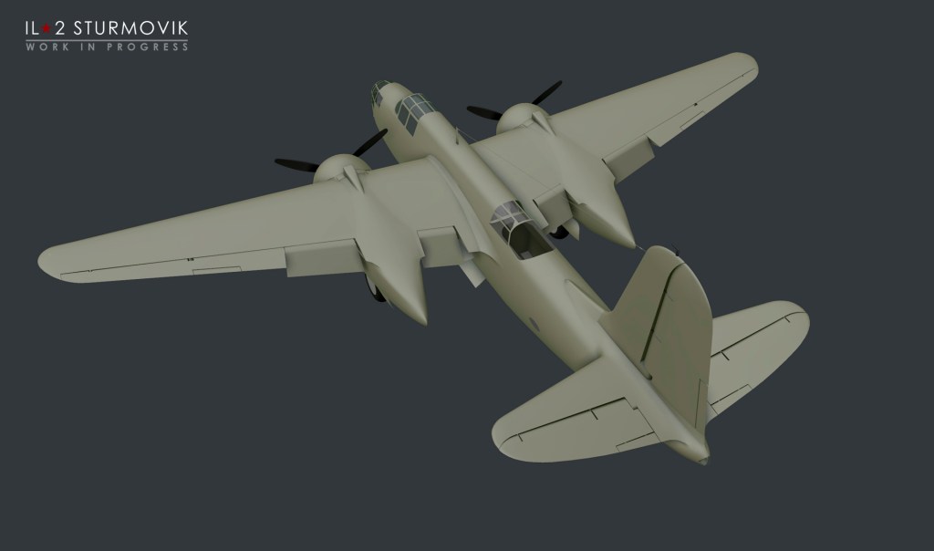 IL-2 VR support update, A-20B work in&nbsp;progress