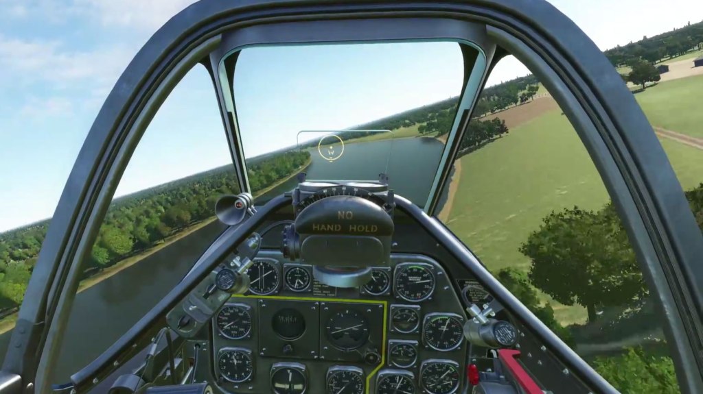 DCS: Normandy from the cockpit of a&nbsp;Mustang