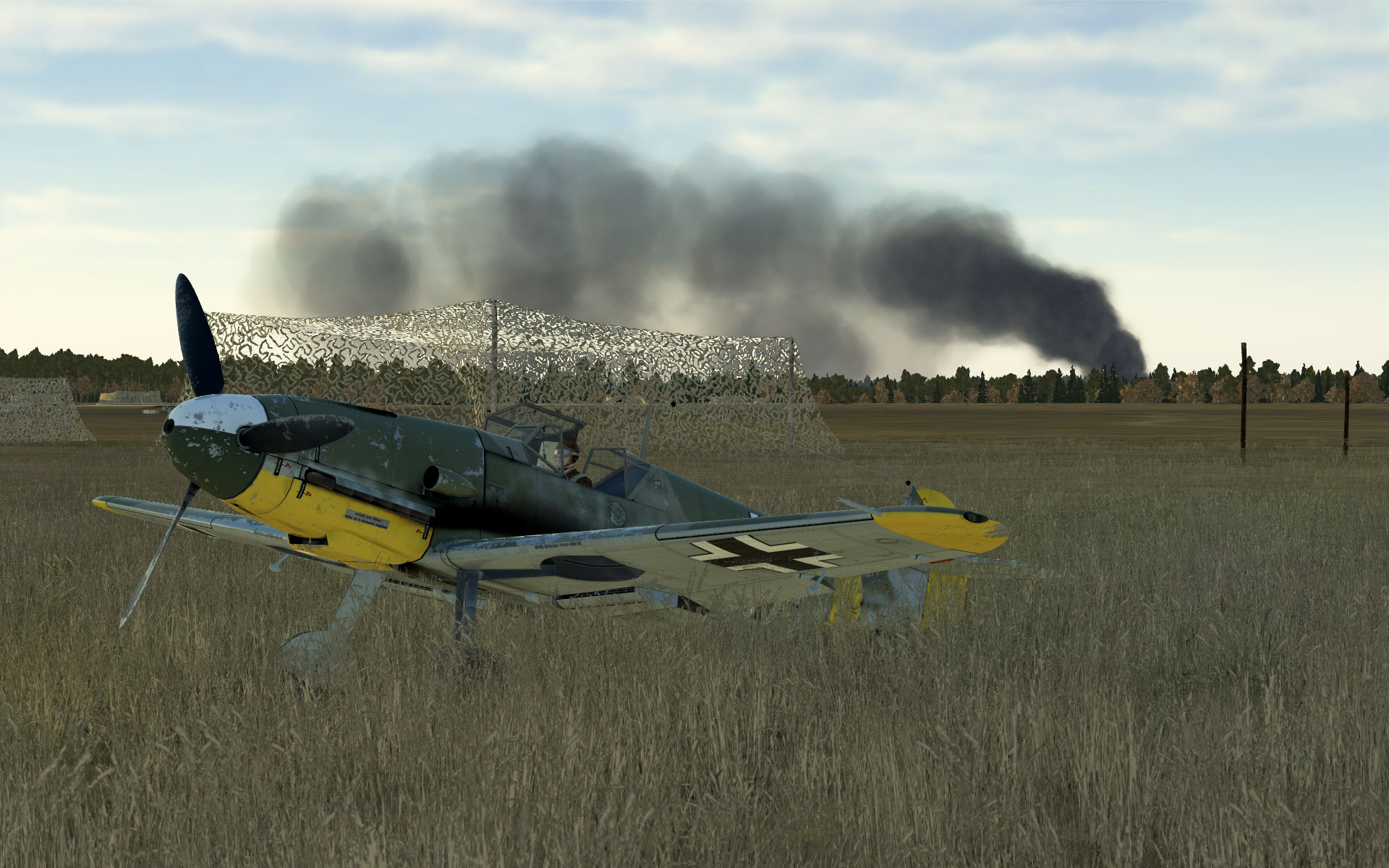 bf109f-2-tendays-parked