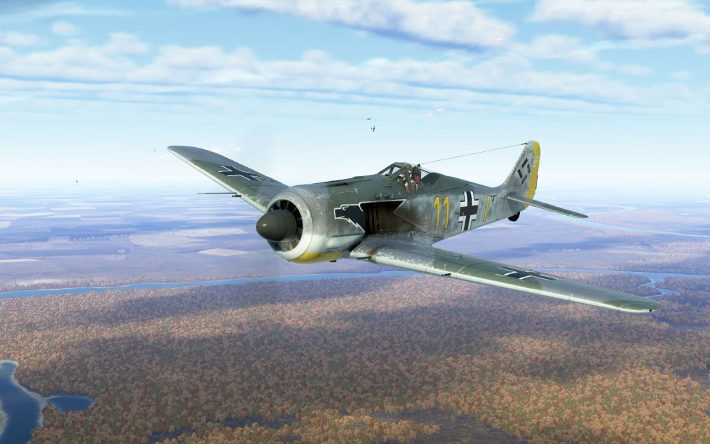 FW190 pilot shows what the Wulf is capable&nbsp;of