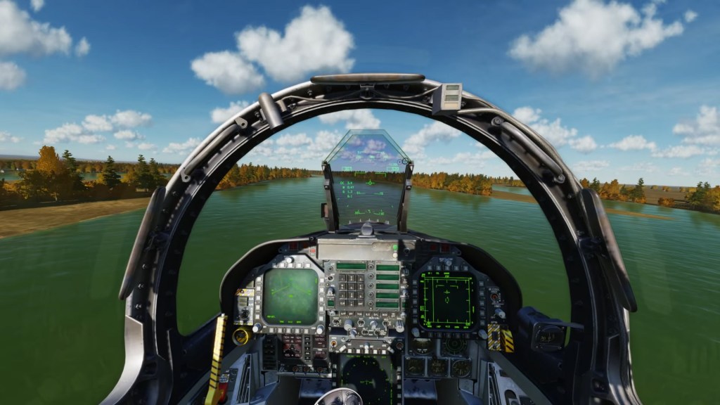 Relax to this DCS: F/A-18C low level river&nbsp;video