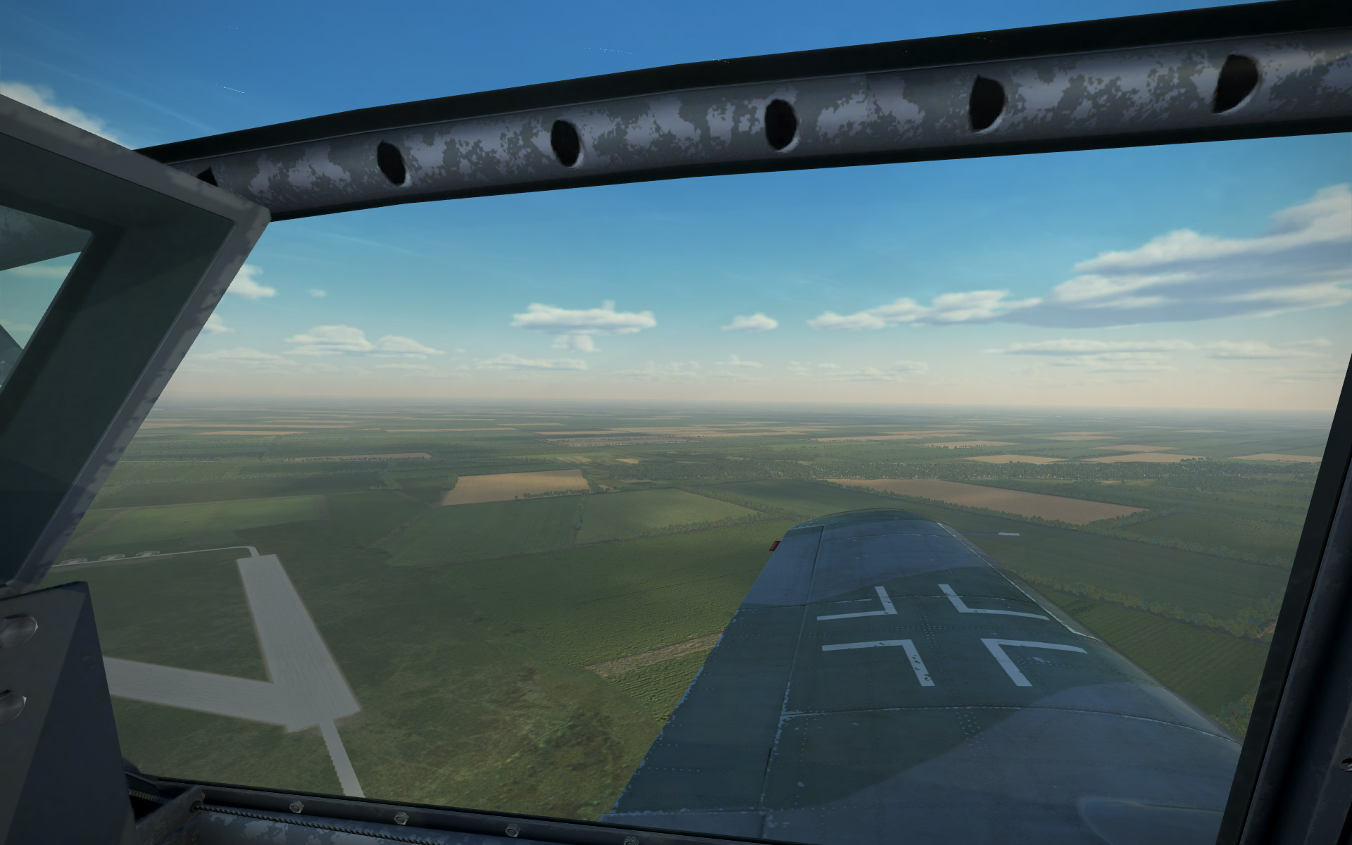 Bf109G-14-view-out-the-side