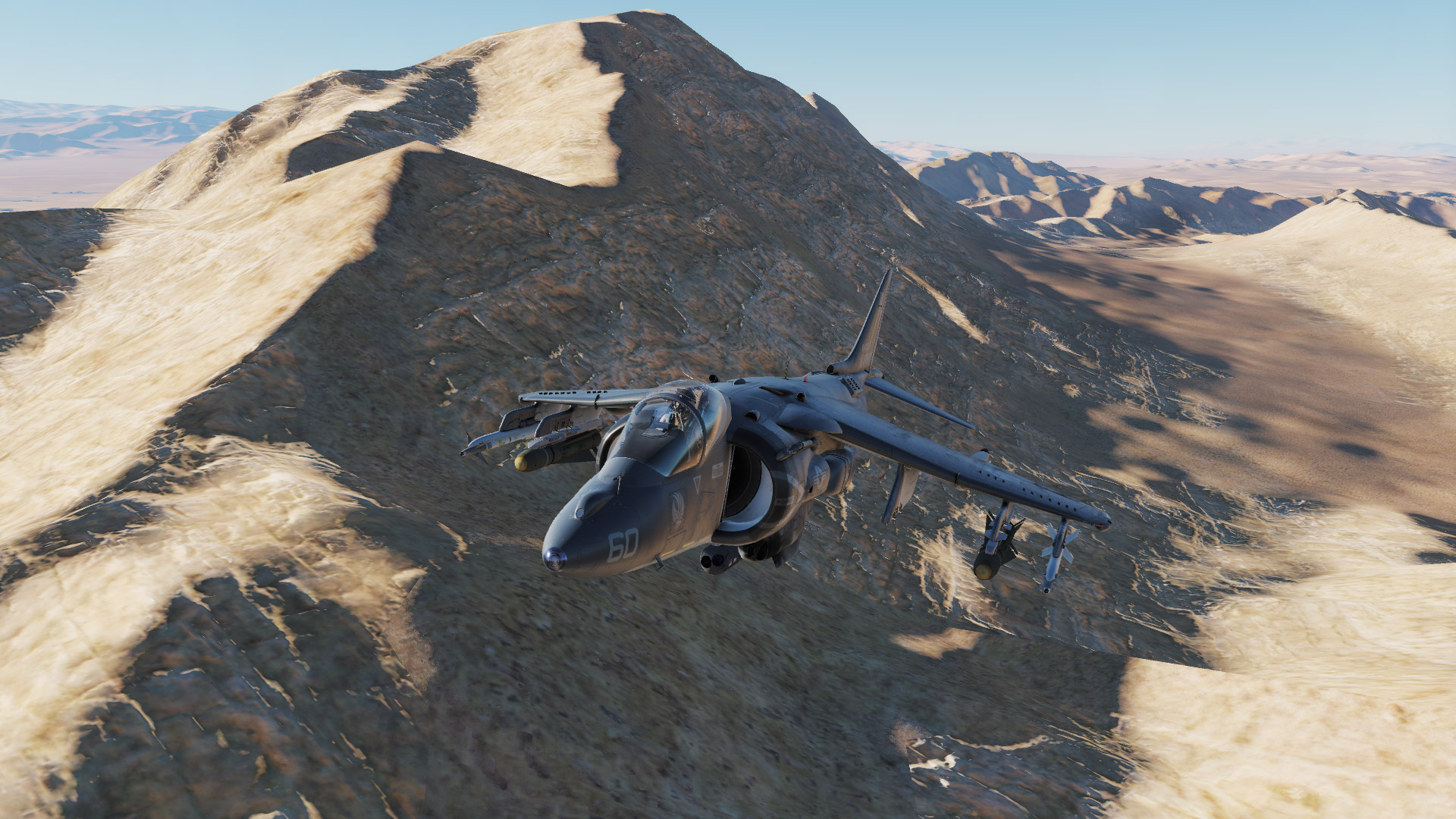 AV-8B-nevada-mountain