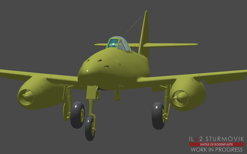 IL-2 developers show off&nbsp;Me262
