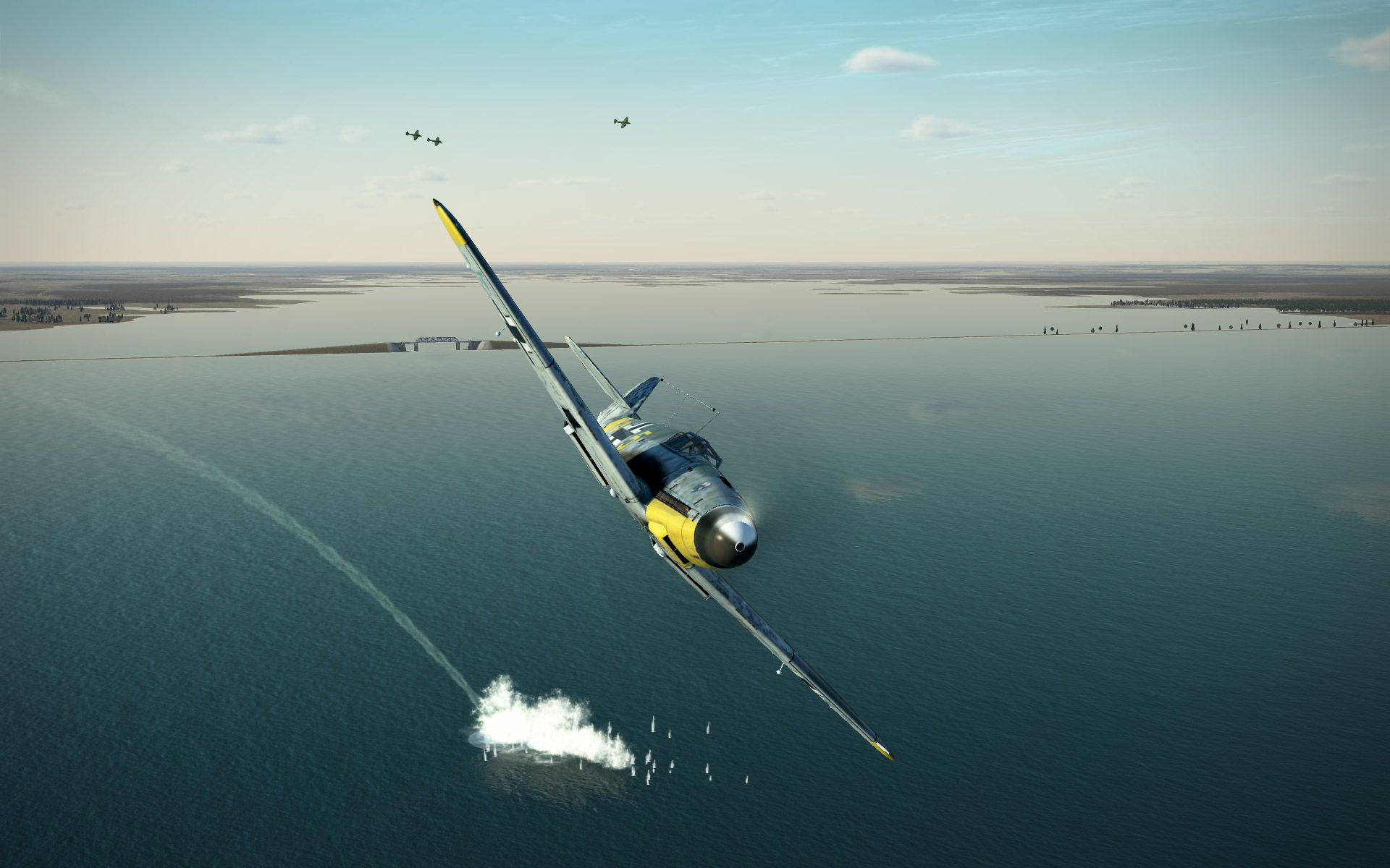 Bf109F-2-target-splashed