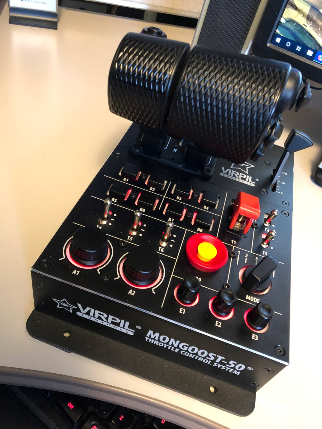 Flight sim hardware upgrades: MongoosT-50&nbsp;throttle