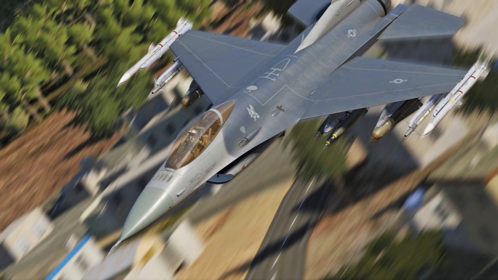 DCS: F-16C academic series covers gun strafe and&nbsp;rockets