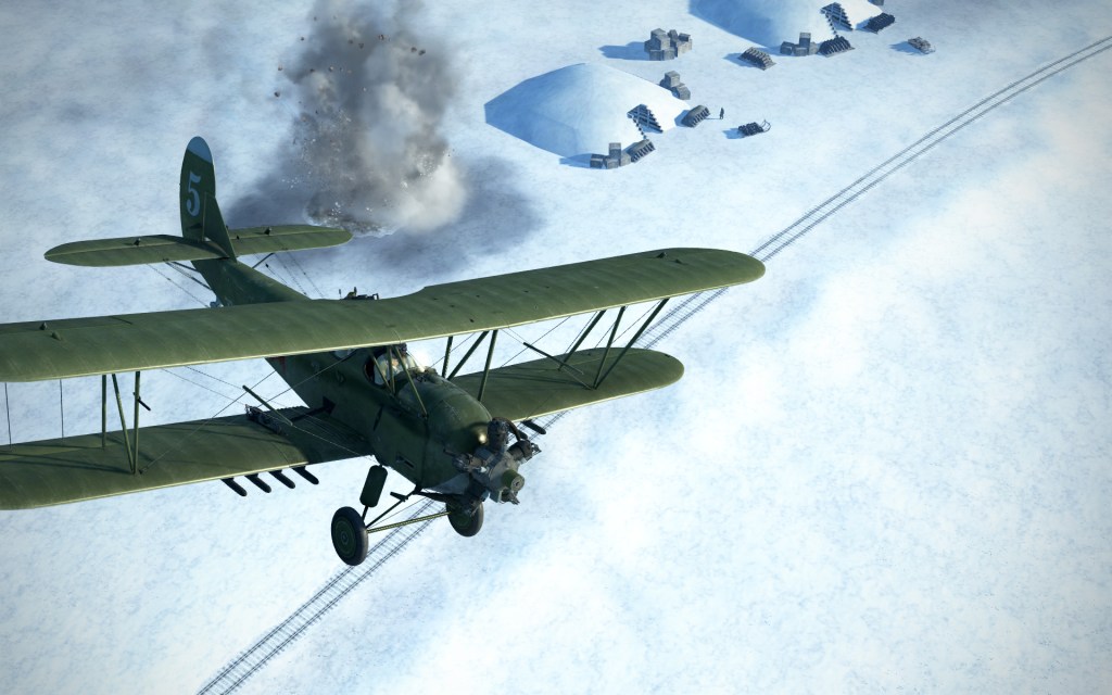 Flying the U-2VS on IL-2’s Combat Box&nbsp;server!