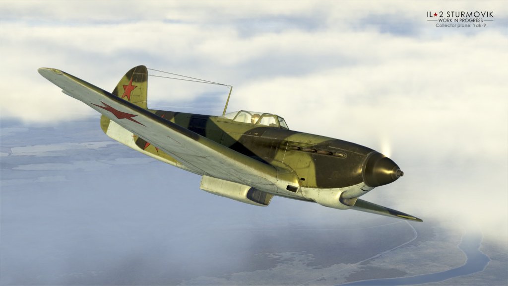 First in-engine images of Yak-9 for IL-2: Great&nbsp;Battles