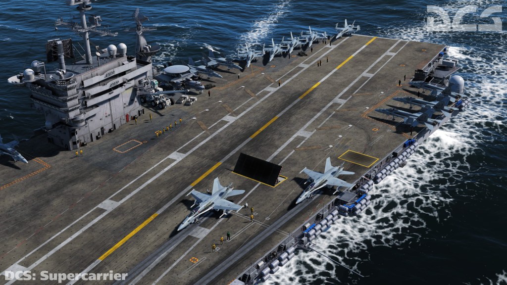 Eagle Dynamics is working on  first three unique Supercarriers,&nbsp;AIM-120