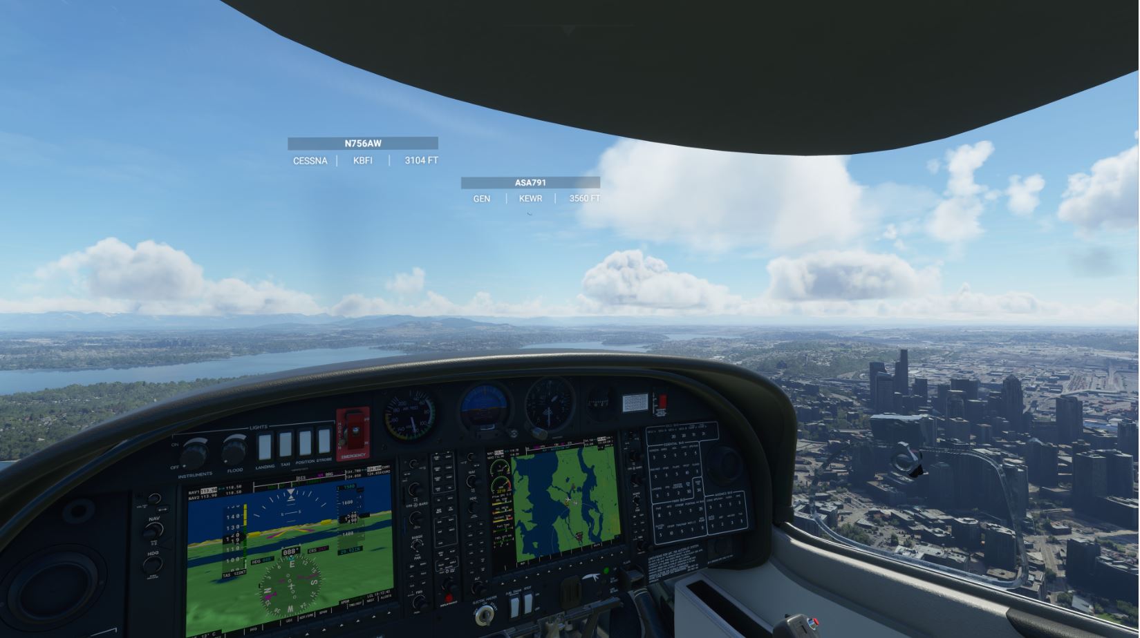 Flyware Interactive FlightAware to fill Flight Simulator’s virtual skies with airplanes ...