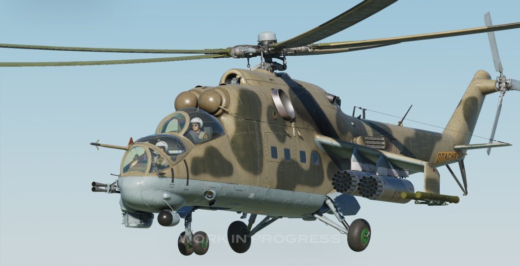 First intro video for DCS:&nbsp;Mi-24P!