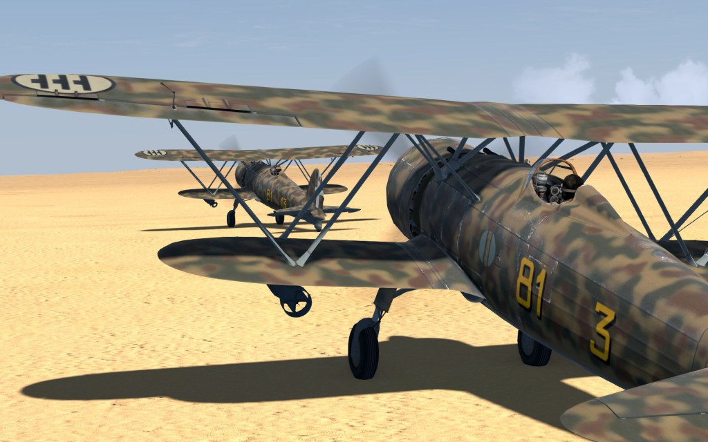 Flight Journal: Flying the dusty skies in Desert Wings – Tobruk’s&nbsp;Cr.42!