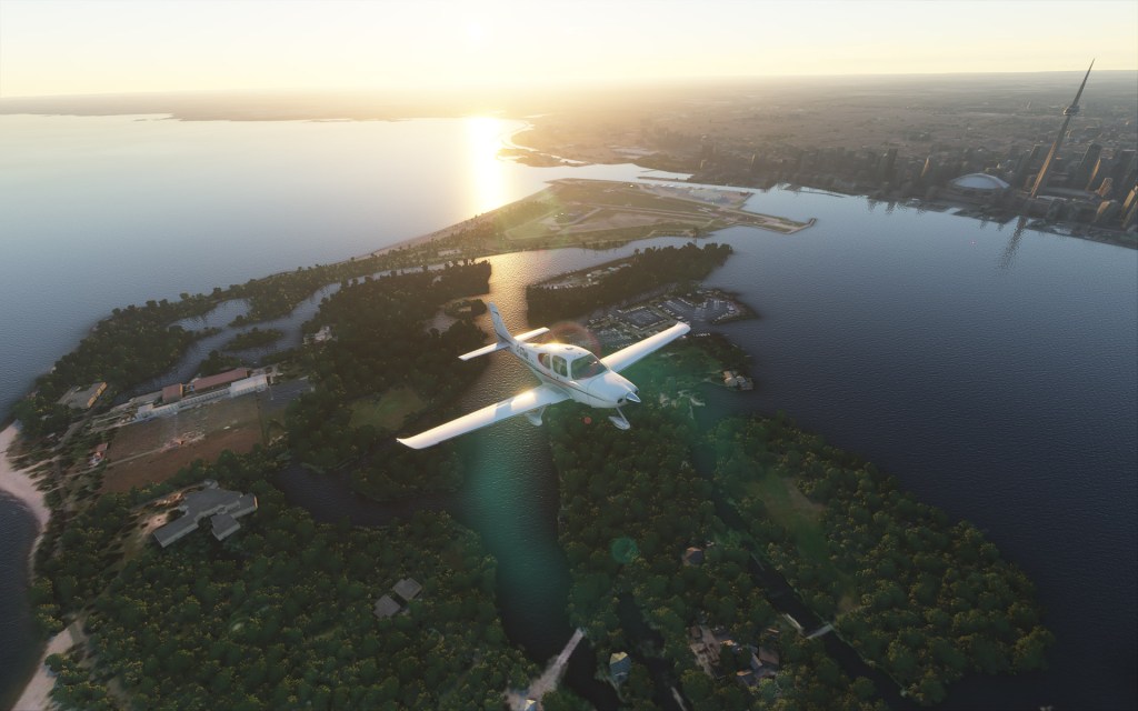 First flights in Microsoft Flight&nbsp;Simulator