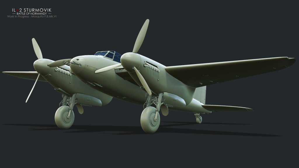 First look at Mosquito for Battle of Normandy, plus 57mm&nbsp;mod!