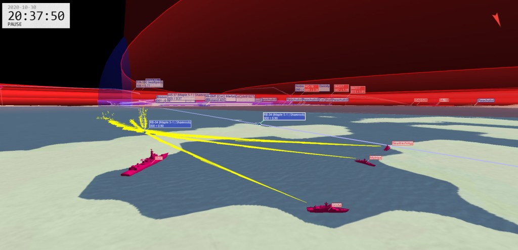 Defending but unable to stop the RB-04