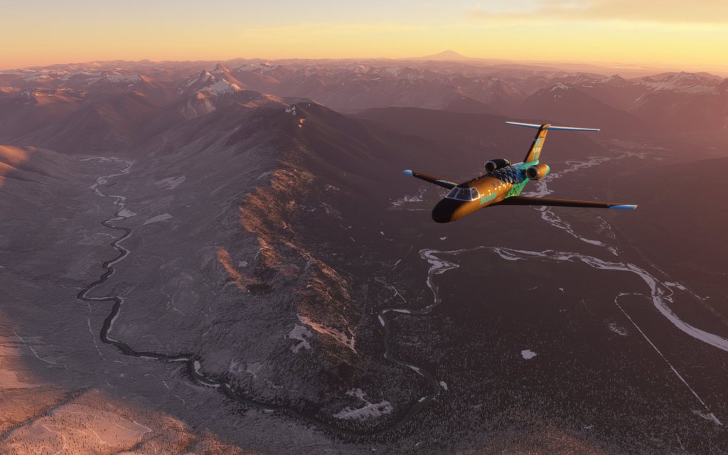Chasing the snowstorm: Snow and ice in Microsoft Flight&nbsp;Simulator