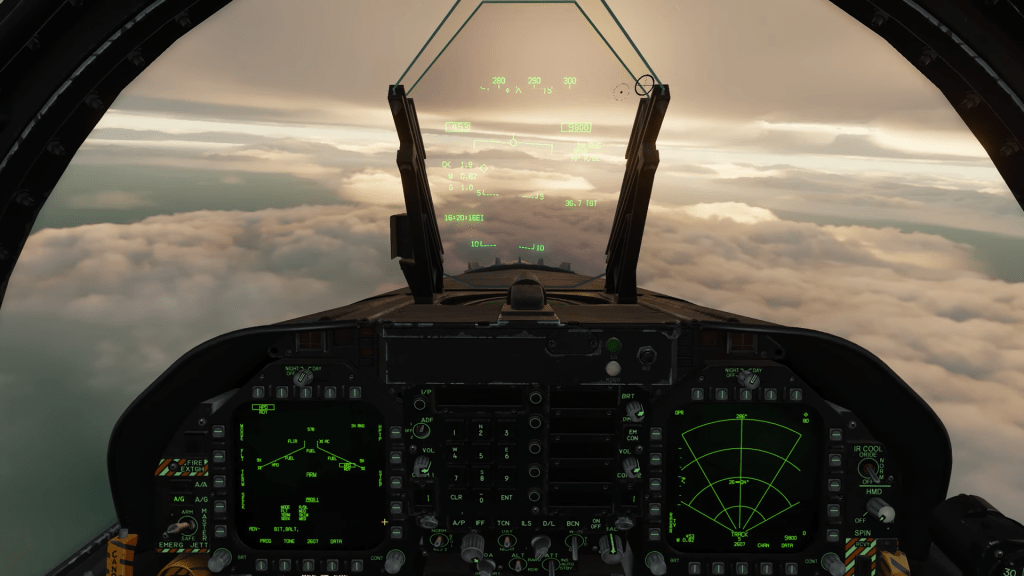 More clouds and new SEA mode in DCS: F/A-18C&nbsp;video