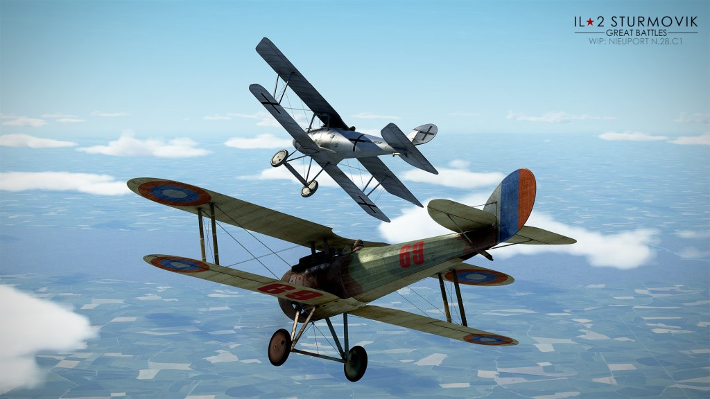 1CGS shows off Nieuport N.28,&nbsp;paratroopers