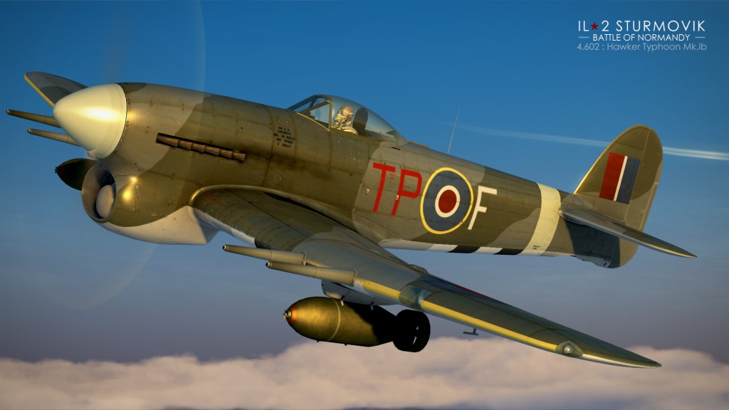 Typhoon and Fokker D.VIII fly into IL-2 patch&nbsp;4.602