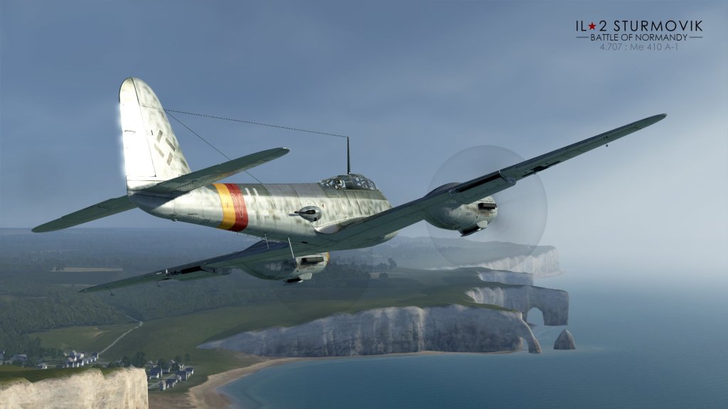 Me410, custom control config launches in new IL-2&nbsp;patch