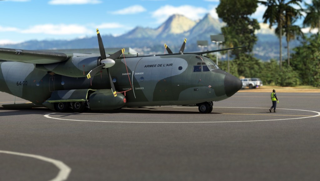 Check out the C-160 Transal from&nbsp;AzurPoly