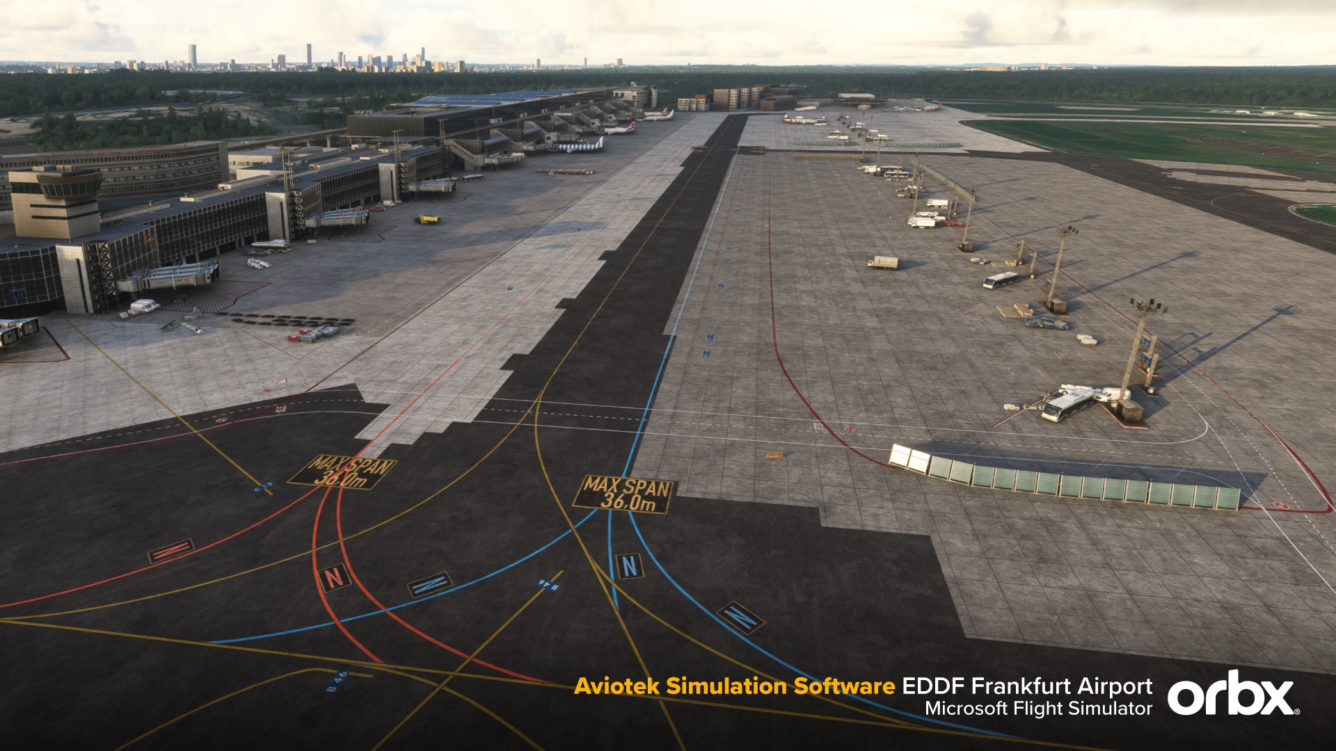 Check out this freeware Frankfurt EDDF scenery for MSFS – Stormbirds