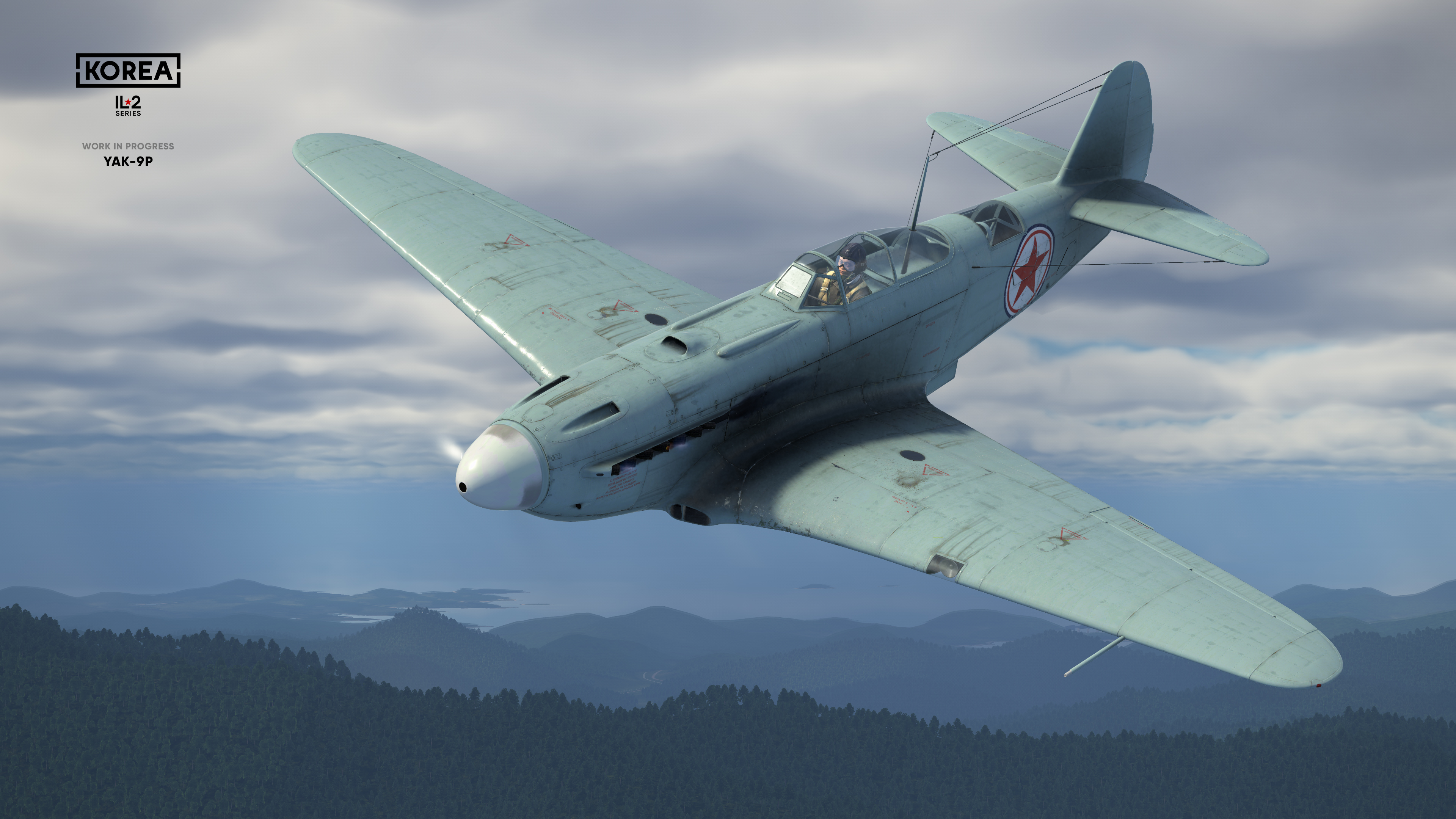 Dev diary, video and images focus on IL-2 Korea’s Yak-9P – Stormbirds