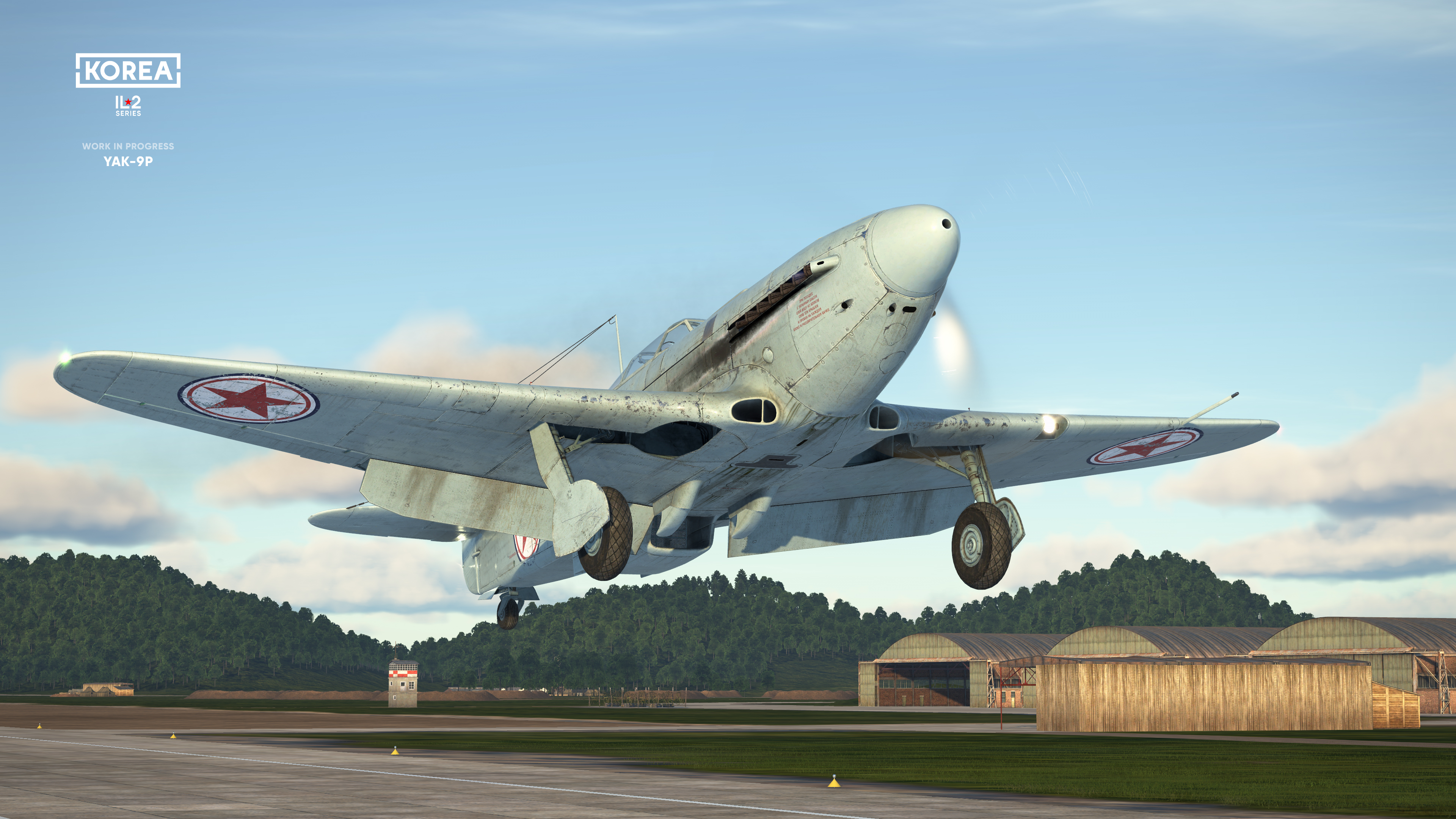 Dev diary, video and images focus on IL-2 Korea’s Yak-9P – Stormbirds