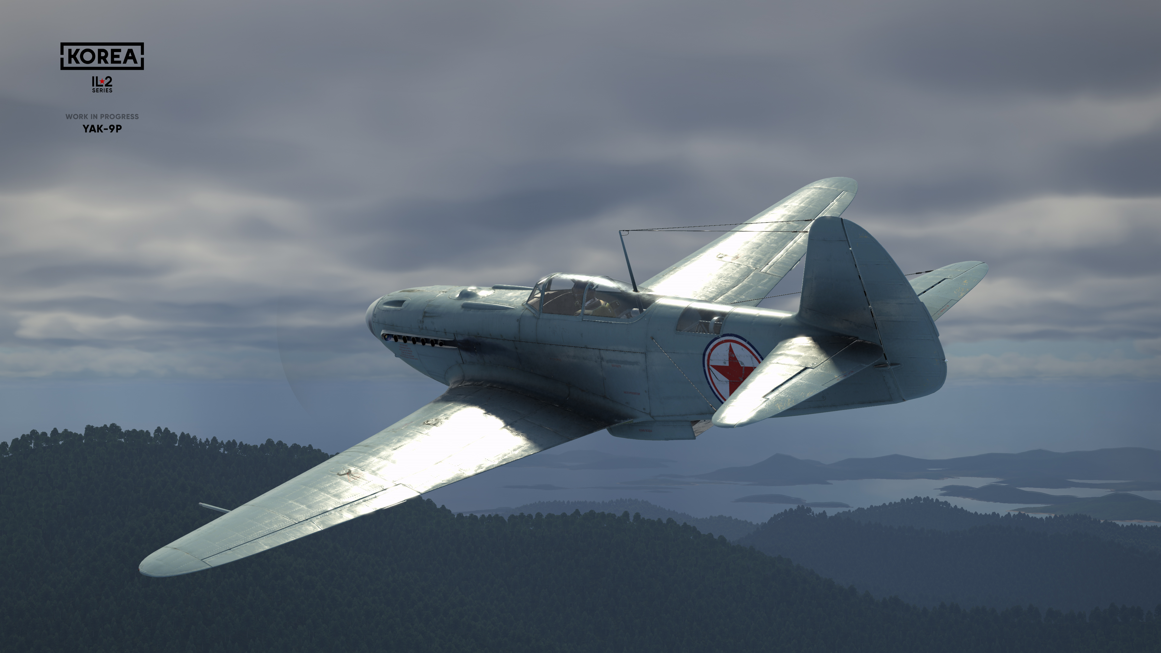 Dev diary, video and images focus on IL-2 Korea's Yak-9P – Stormbirds
