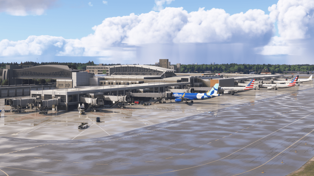 iniBuilds releases KPVD Providence scenery ahead of FSExpo&nbsp;2025