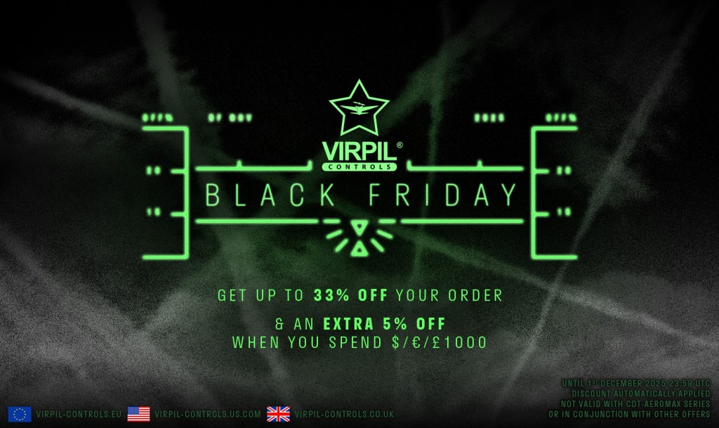 VIRPIL controls launches Black Friday sale with 33% off&nbsp;discounts