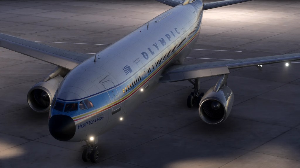 Just Flight shows off the A300B4’s&nbsp;lighting