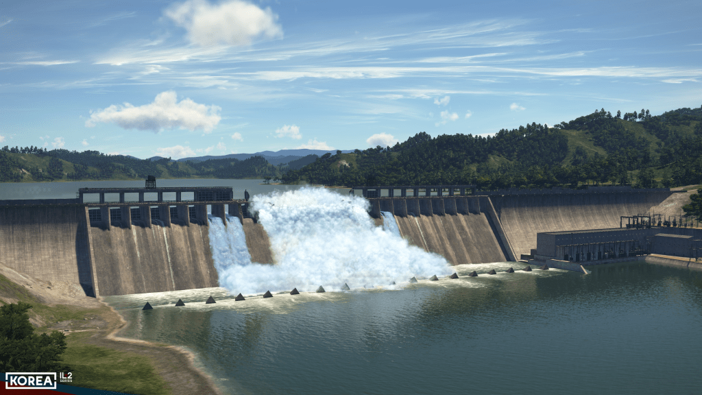 IL-2 Korea developer blog talks industry, dams, flowing&nbsp;water