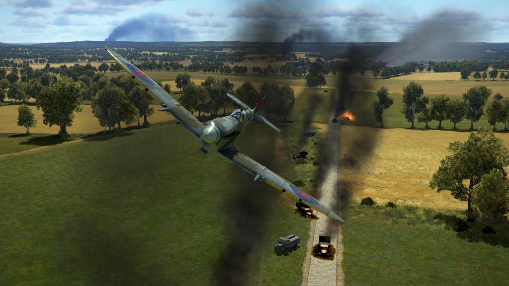 Spitfire in action over Normandy! Campaign Review of BlackSix’s Ram Squadron