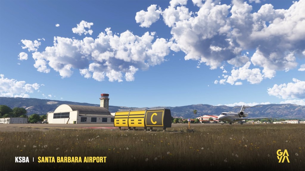 Gaya Simulations reimagines a classic: Santa Barbara Airport (KSBA) is coming to MSFS&nbsp;2024