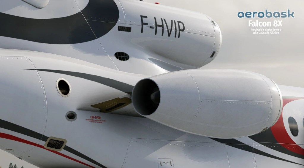 Aerobask confirms Falcon 8X for X-Plane 12 now “weeks” away